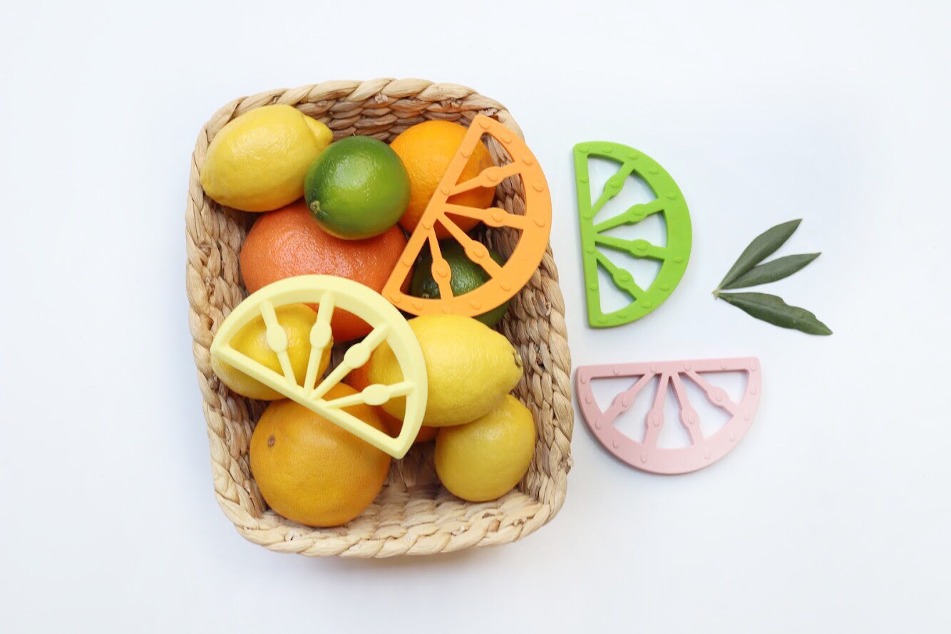 Little Woods - Citrus Silicone Teether
